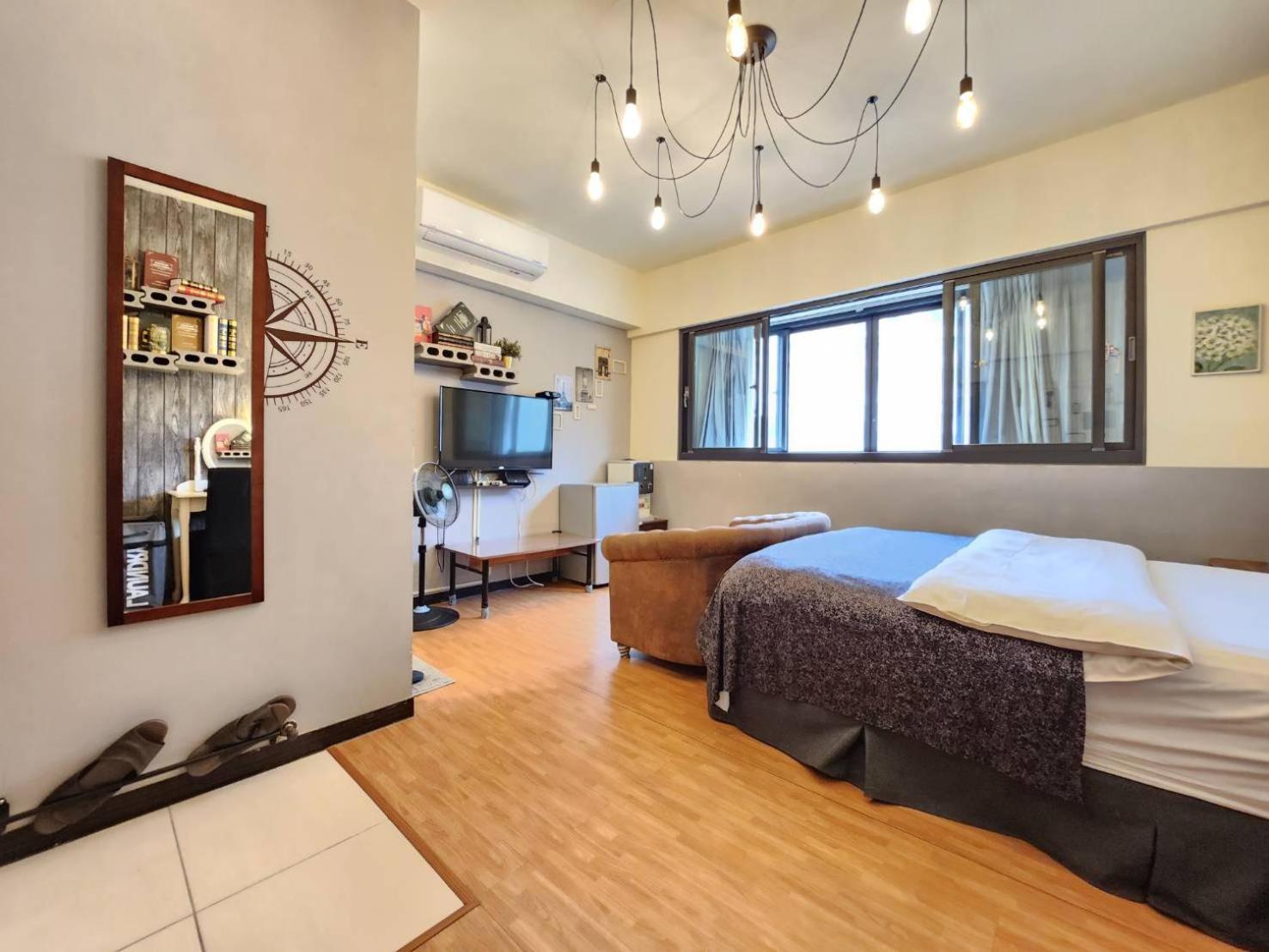 Hotel 一中喵喵 有統編收據 Tchaj-čung Exteriér fotografie