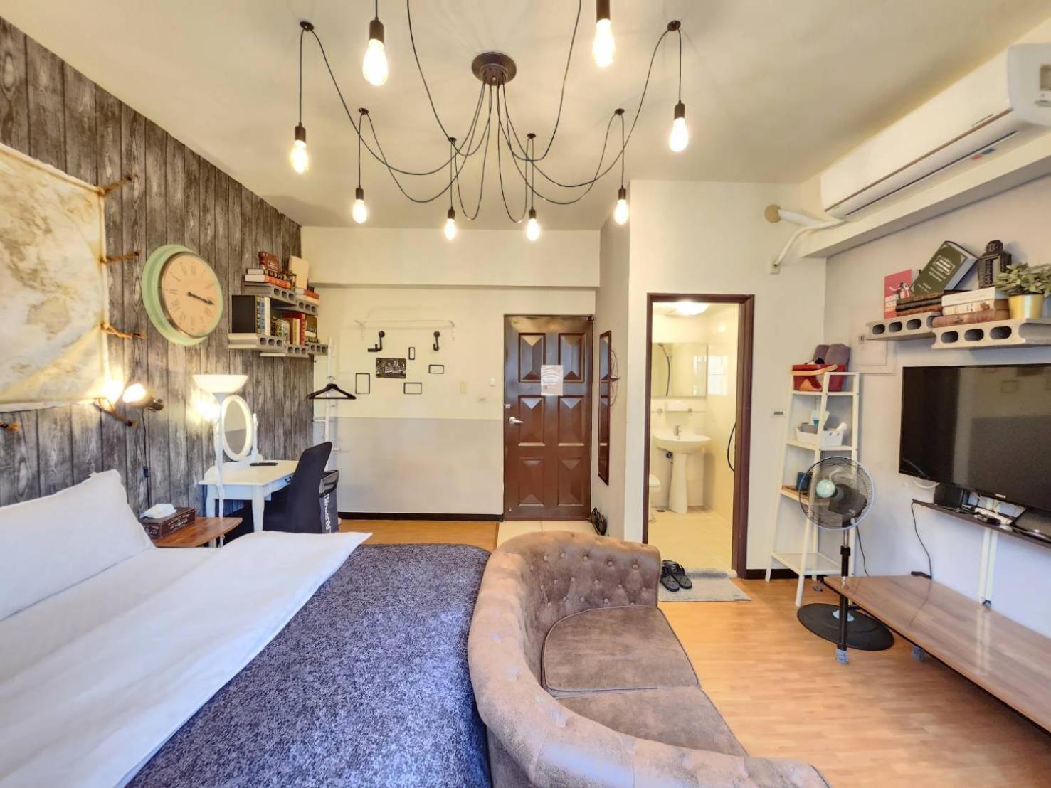 Hotel 一中喵喵 有統編收據 Tchaj-čung Exteriér fotografie