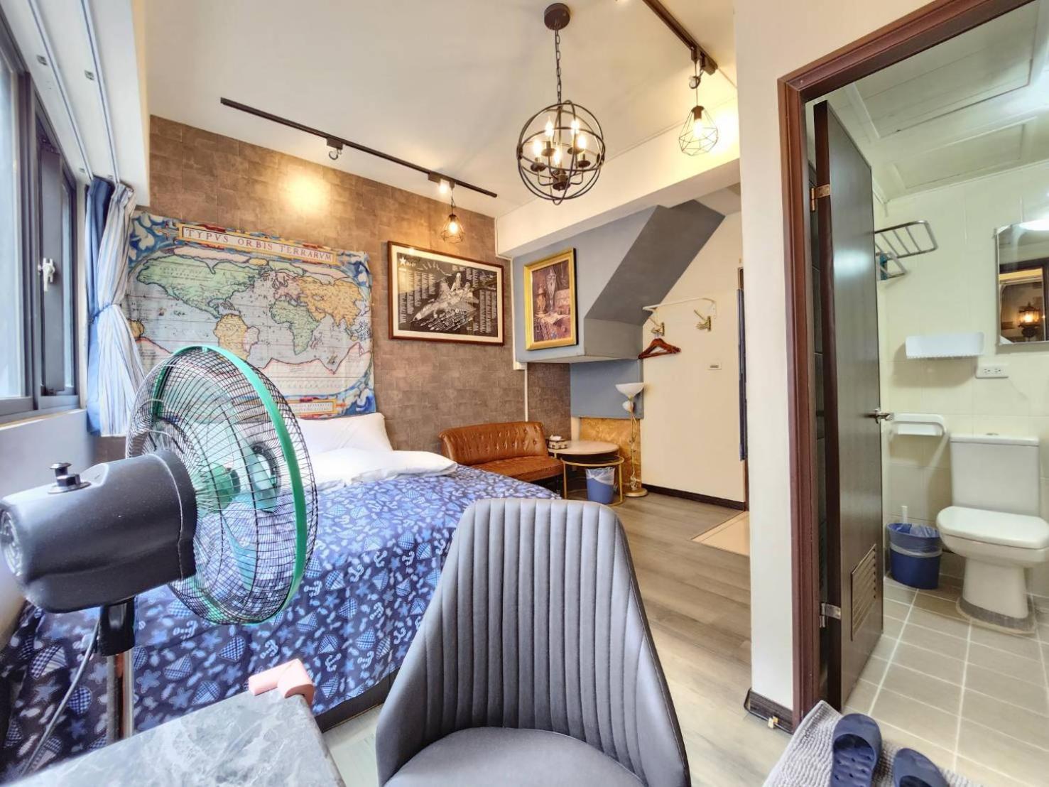 Hotel 一中喵喵 有統編收據 Tchaj-čung Exteriér fotografie
